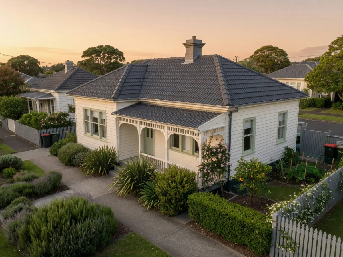 Well-maintained Auckland home with restored mineral-chip roof over the long term, Tomar Contracting Auckland