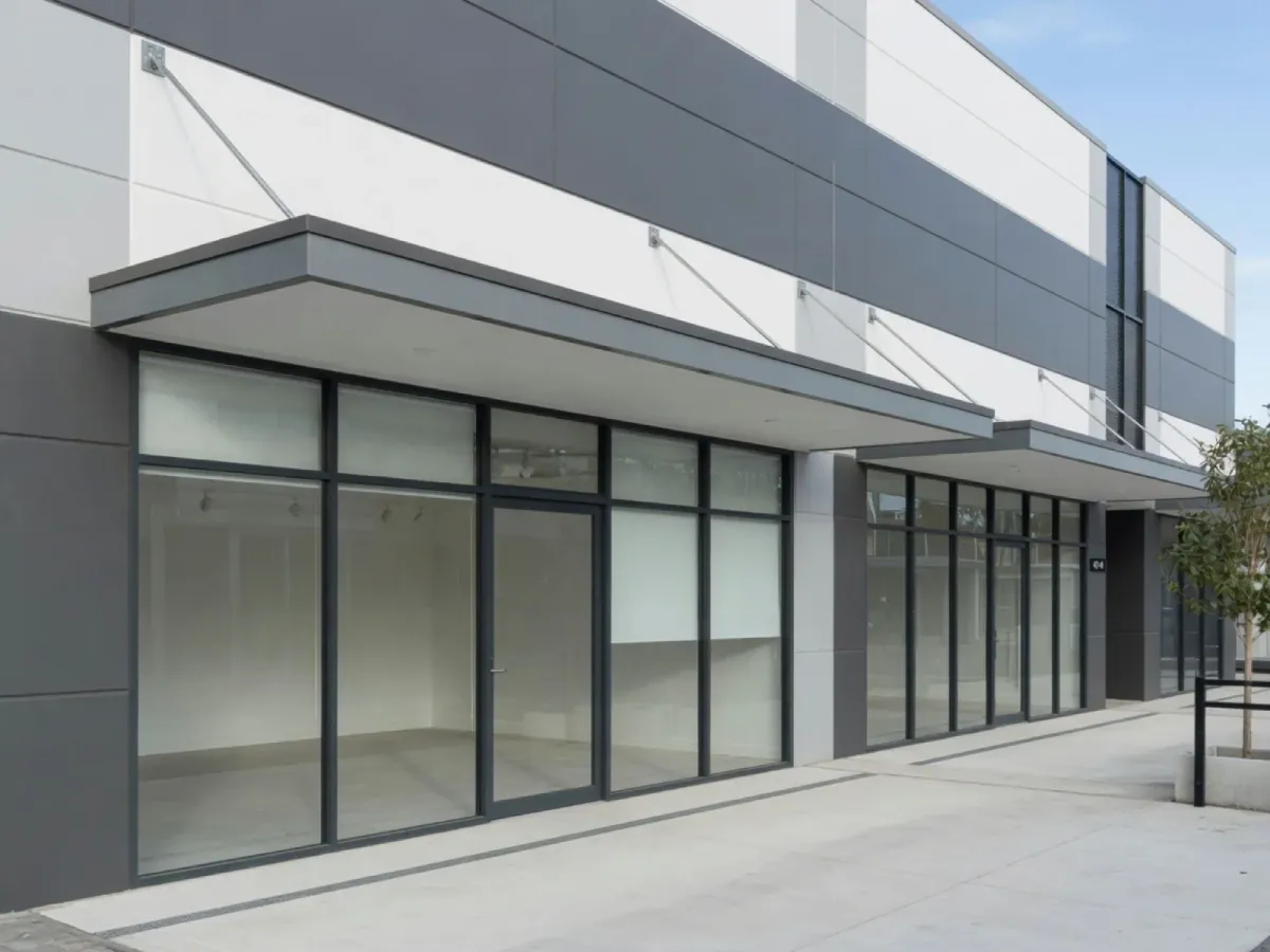 Modern retail and light commercial storefront painting, Tomar Contracting Auckland