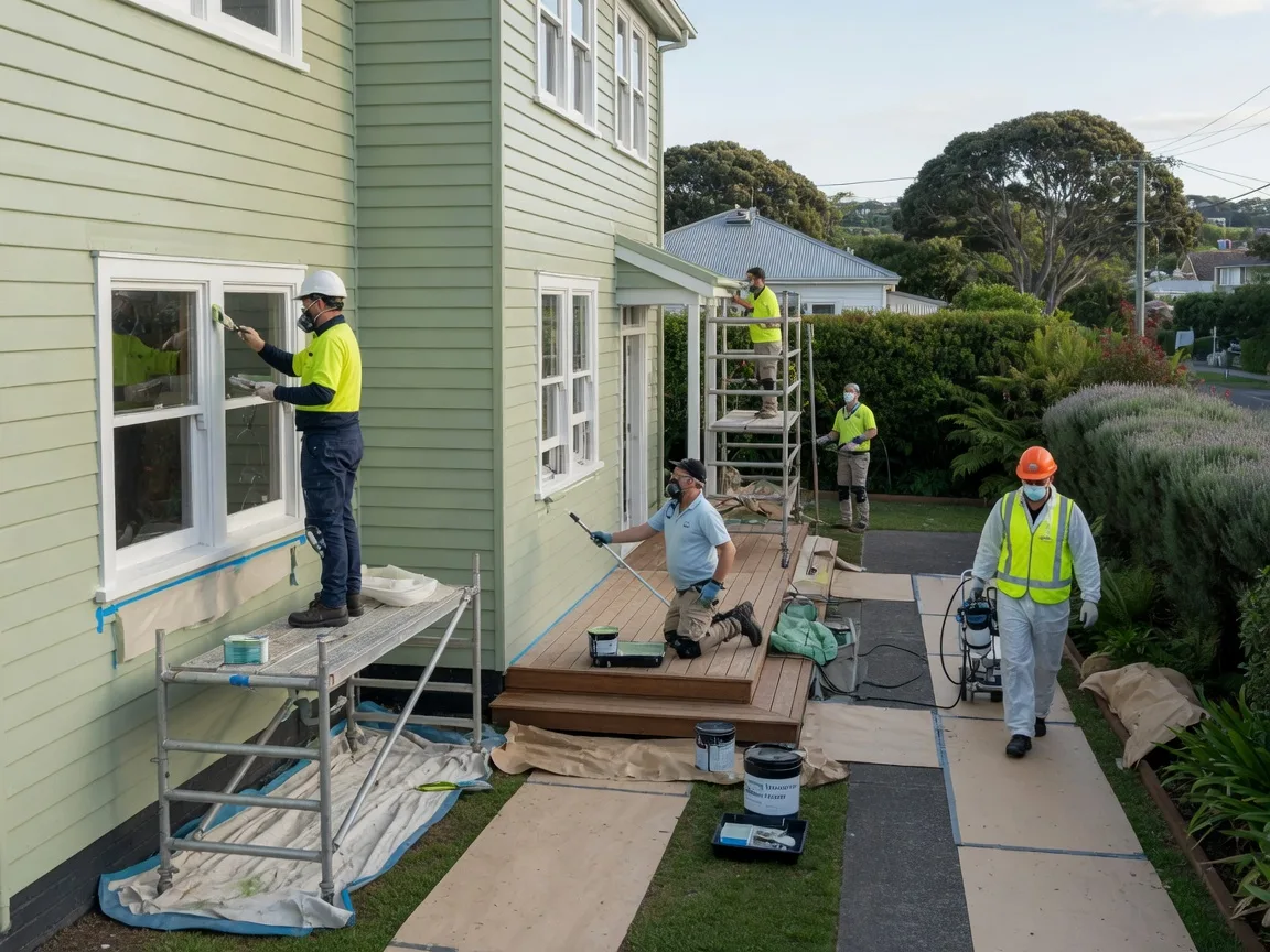 Roof Painting in Auckland: Owner's Guide to Cost & Timing — illustration 7, Tomar Contracting Auckland
