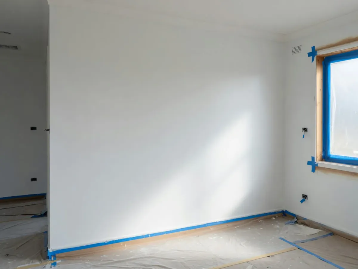 Spray painting and Level 5 interior finishes