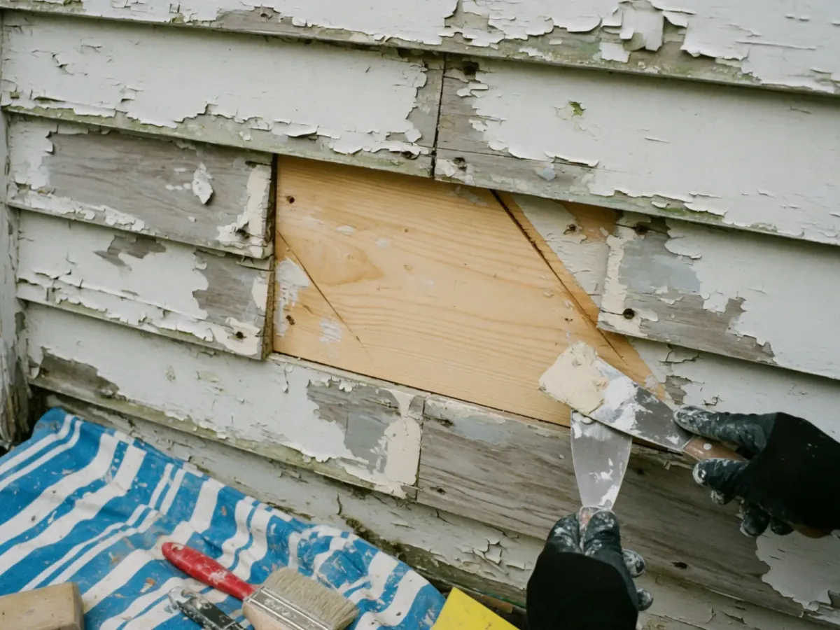Timber repairs and preparation, Tomar Contracting Auckland