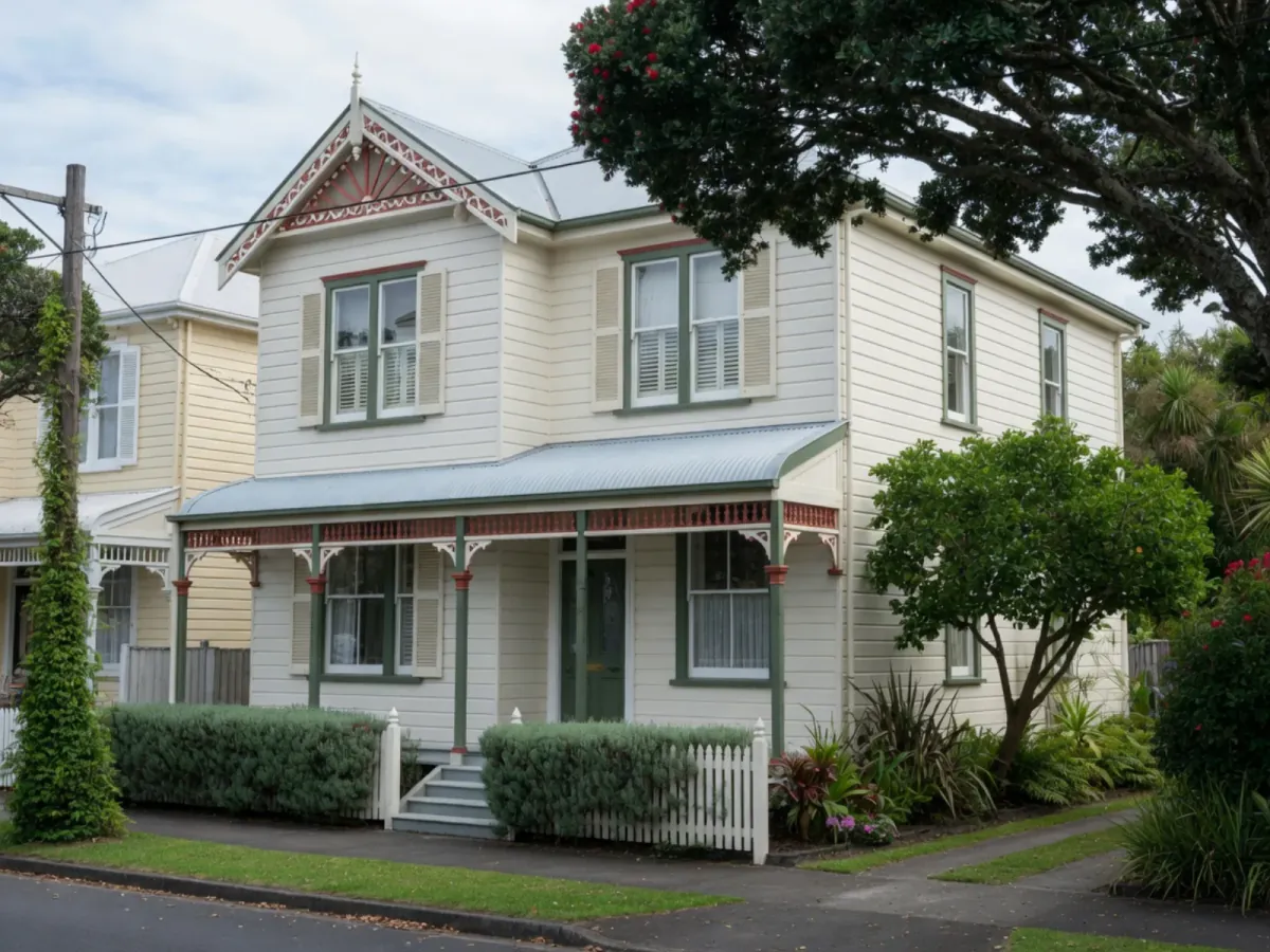Villa Painting Auckland, Character Detail Done Properly, Tomar Contracting Auckland