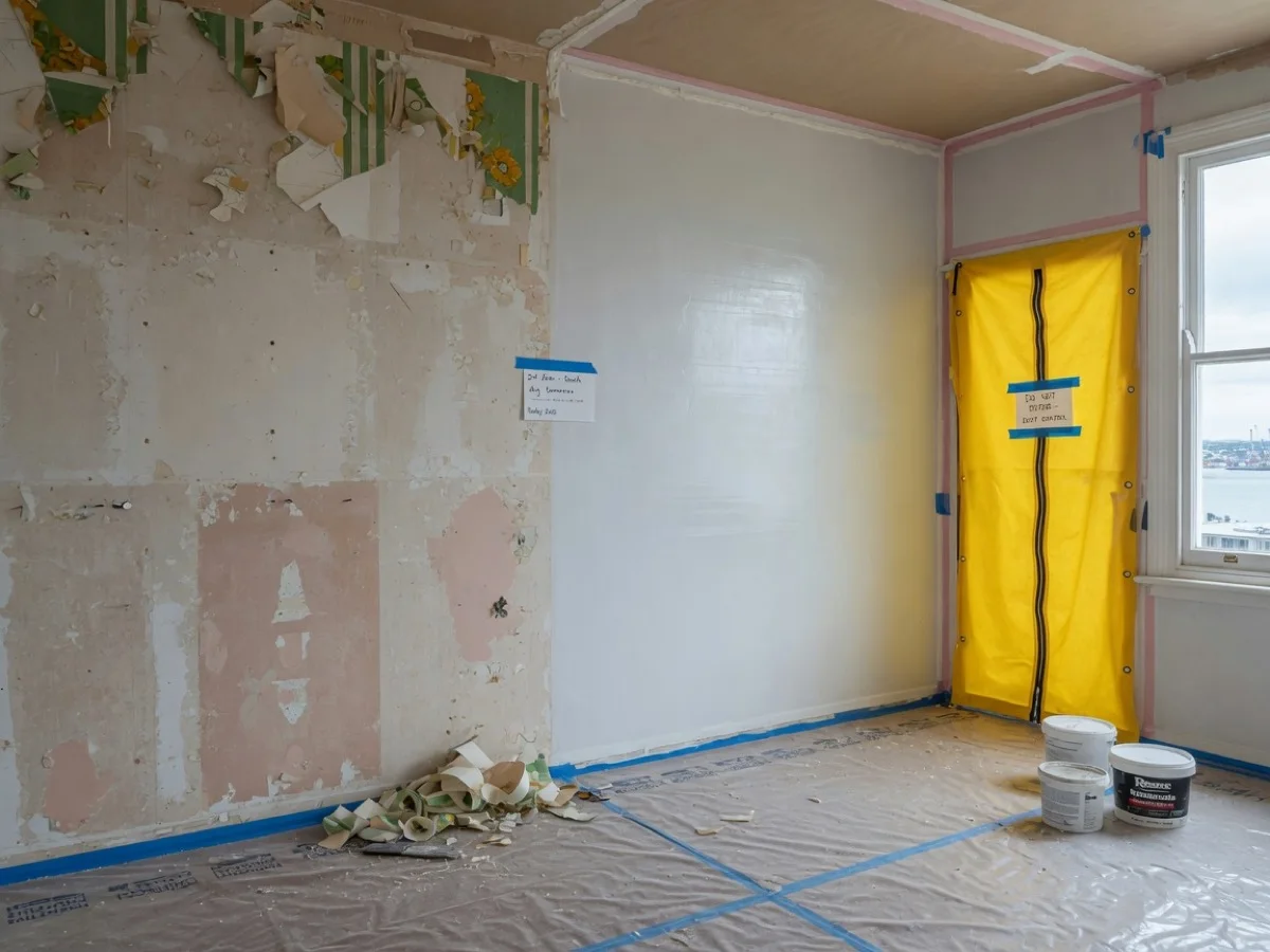Sensible programme sequence for Auckland wallpaper strip, skim and paint, Tomar Contracting Auckland