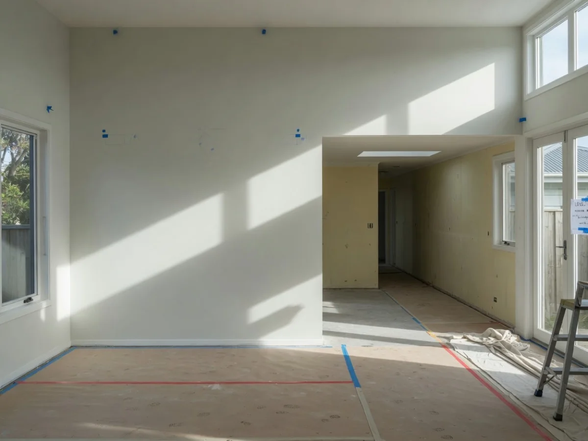 Prioritising Auckland rooms for wallpaper strip and Level 5 finish, Tomar Contracting Auckland